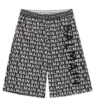 Logo swim trunks | Balmain Kids