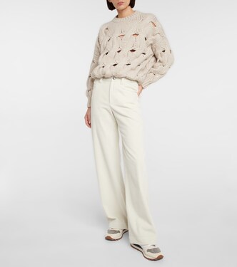 Pullover in cashmere | Brunello Cucinelli