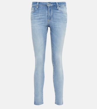 Split cuff skinny jeans | AG Jeans
