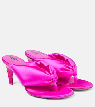 Sandalen Rem aus Satin | The Attico
