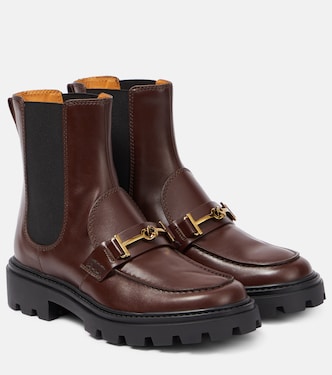 Chelsea Boots T-Ring aus Leder | Tod's