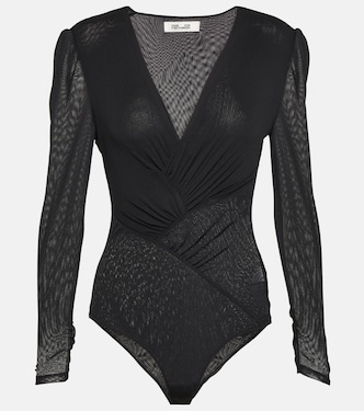 Constanza mesh bodysuit | Diane von Furstenberg