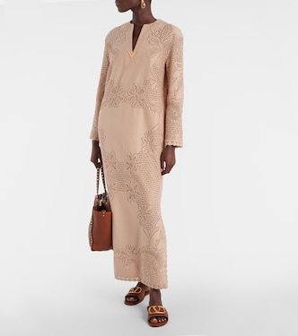 Guipure lace kaftan | Valentino