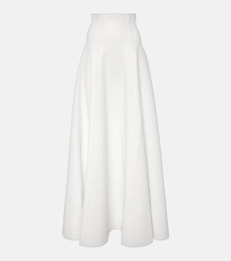 Grace faux leather maxi skirt | Norma Kamali