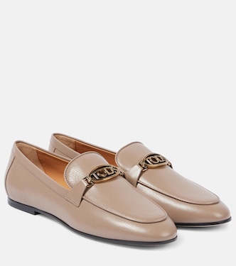 Mocassins en cuir à logo | Tod's