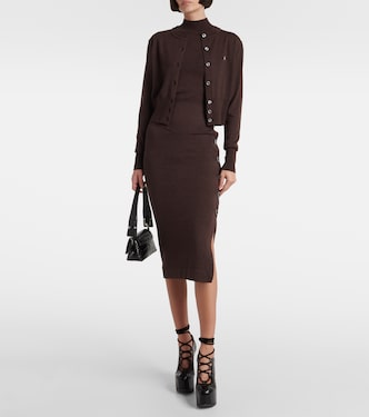 Jupe midi Pamela en laine | Vivienne Westwood