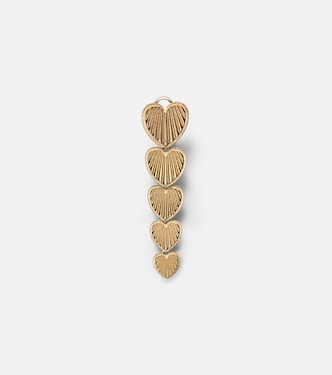 Orecchino singolo True Love in oro 18kt | FoundRae