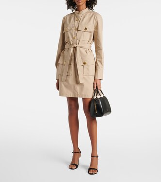 Abito corto 4G in popeline di cotone | Givenchy