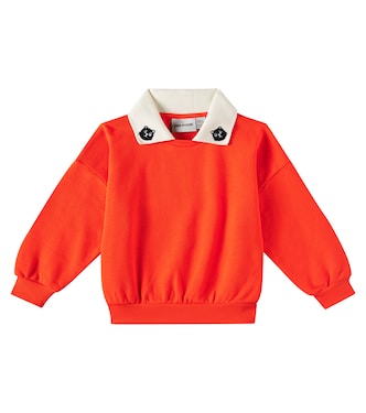 Besticktes Sweatshirt Cats aus Baumwolle | Mini Rodini