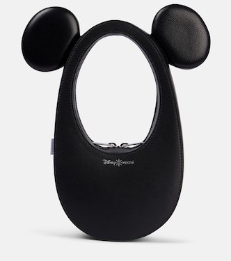 X Disney® Schultertasche Mickey Swipe Mini aus Leder | Coperni
