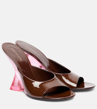 Bulle 105 patent leather mules | Dries Van Noten