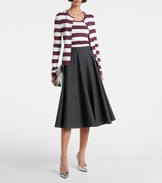 Midirock aus Wolle | Dolce&Gabbana