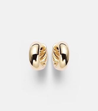 Orecchini a cerchio DY Mercer™ Micro in oro 18kt  | David Yurman