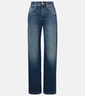 Jeans regular a vita bassa | Brunello Cucinelli