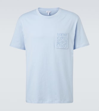 Anagram embroidered cotton T-shirt | Loewe