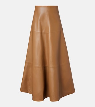 Varda leather maxi skirt | Altuzarra