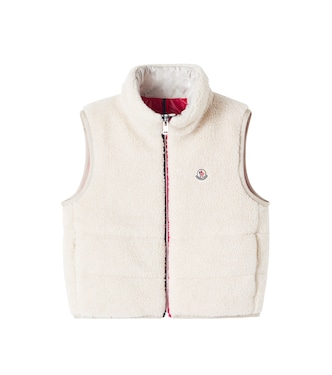 Orin faux shearling vest | Moncler Enfant