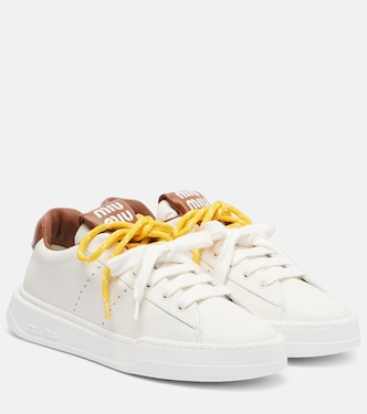 Sneakers aus Leder | Miu Miu