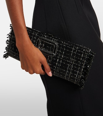 Pilgrim Mini sequined clutch | Roger Vivier
