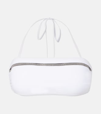 Top de bikini adornado | Brunello Cucinelli
