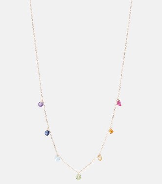 Collana Chakras Rainbow in oro 18kt con pietre preziose | Persée