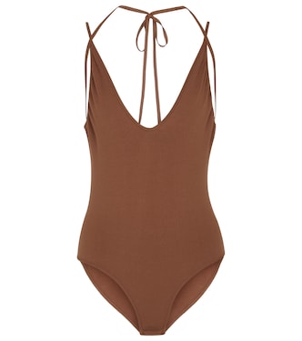 V-neck knit bodysuit | Zeynep Arçay