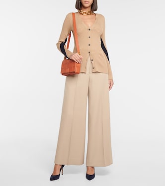 Ribbed-knit cardigan | Victoria Beckham