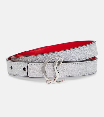 Cintura in pelle con logo | Christian Louboutin