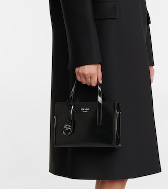 Borsa in vernice con logo | Prada