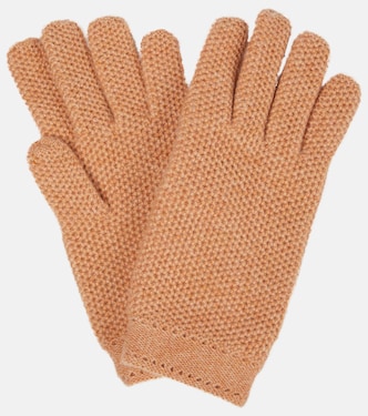 Guanti Crochet in cashmere | Loro Piana