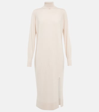 Pullover-Midikleid aus Wolle und Kaschmir | Jardin des Orangers