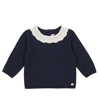 Baby - Pullover in lana con pizzo | Tartine et Chocolat