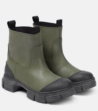 Rubber ankle boots | Ganni