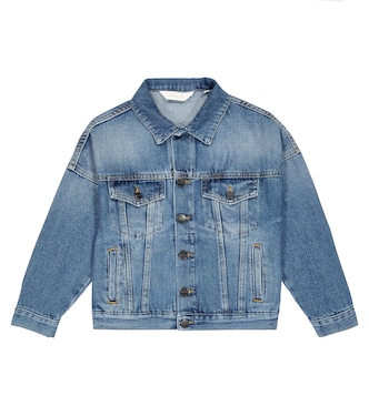Chaqueta en denim con logo | Palm Angels Kids
