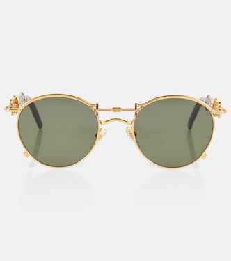 x Karim Benzema 56-0174 round sunglasses | Jean Paul Gaultier