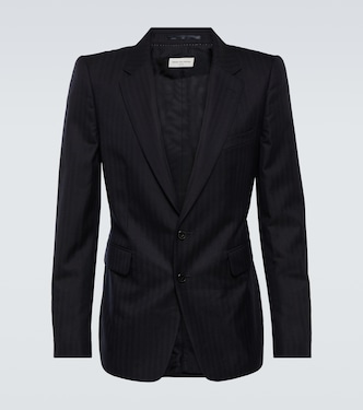 Blazer in lana a righe | Dries Van Noten