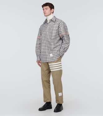 Checked cotton shirt | Thom Browne