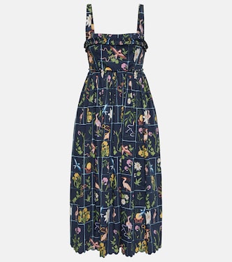 Robe midi Barbara Paraíso en coton | Agua by Agua Bendita