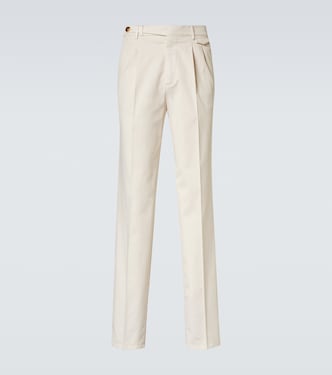 Cotton-blend chinos | Brunello Cucinelli