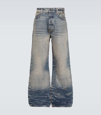 Jeans anchos de tiro alto | Amiri