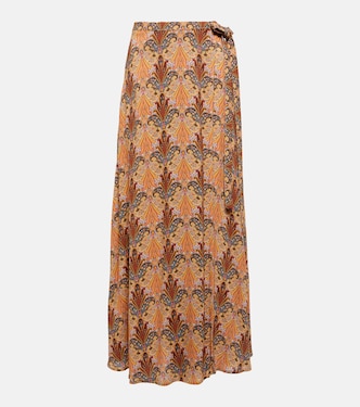Gonna midi con stampa paisley | Etro