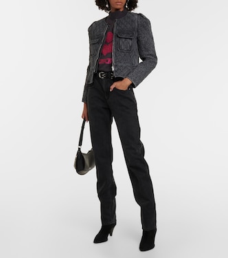 Veste Deliona matelassée en jean | Marant Etoile