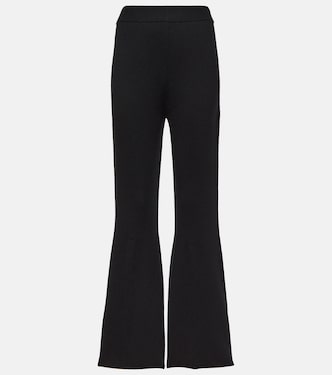 Pantalon évasé en laine mélangée | Joseph