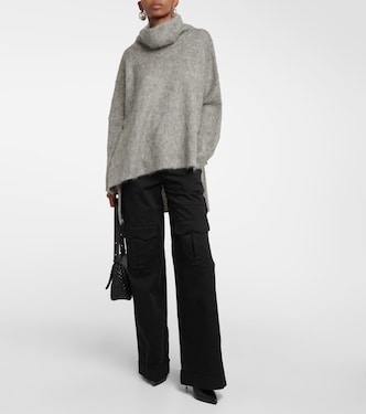 Mockneck mohair-blend sweater  | Tom Ford