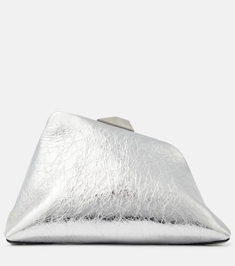 Bolso al hombro Day Off de piel metalizada | The Attico
