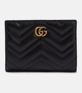 Portacarte GG Marmont in pelle | Gucci