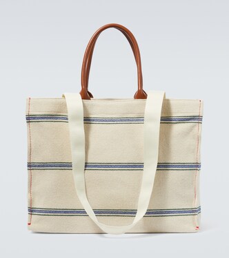 Borsa con pelle e logo | Marni