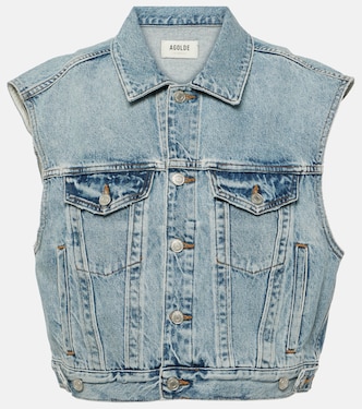 Charli denim vest  | Agolde