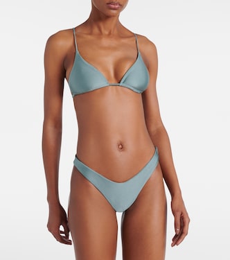 Top de bikini triangular Via | Jade Swim