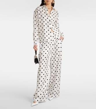 Pyjama-Hose aus Seiden-Twill | Dolce&Gabbana